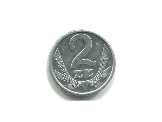 POLSKA. 2 złote 1989.