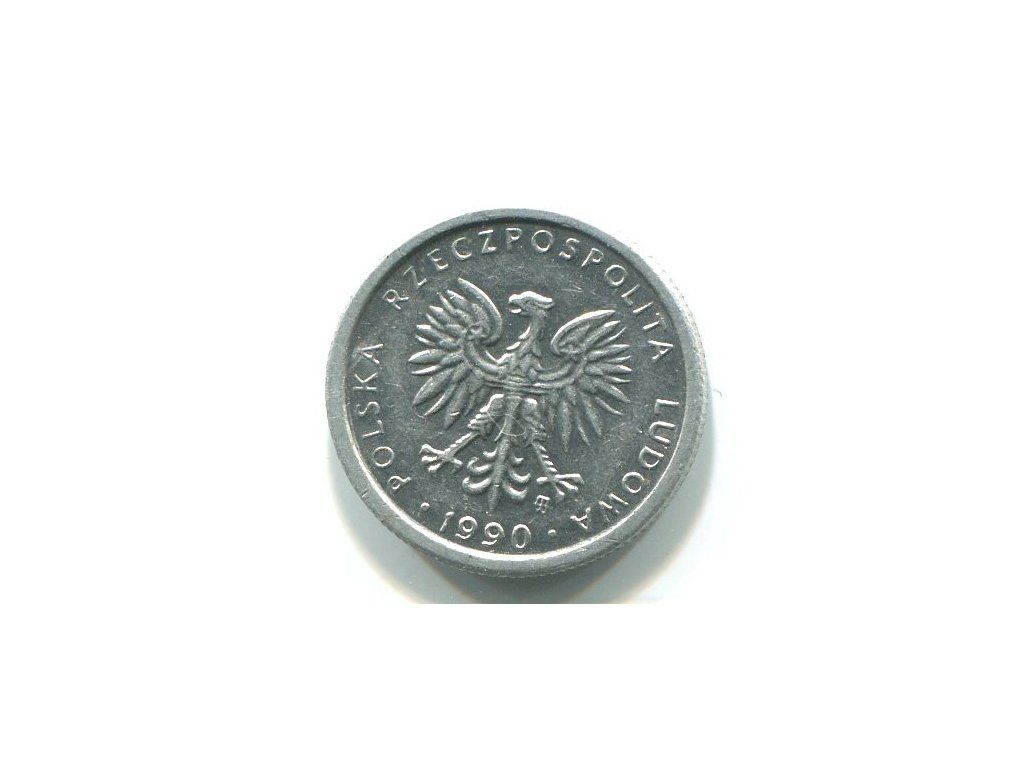 POLSKA. 1 złoty 1990.