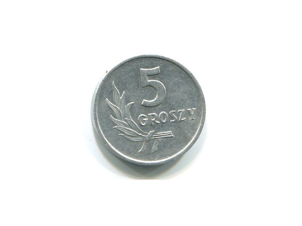 POLSKA. 5 groszy 1958