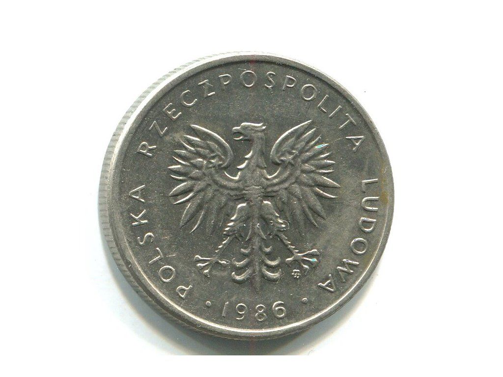 POLSKA. 10 złotych 1986.