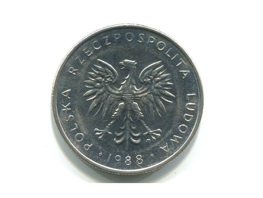 POLSKA. 10 złotych 1988.