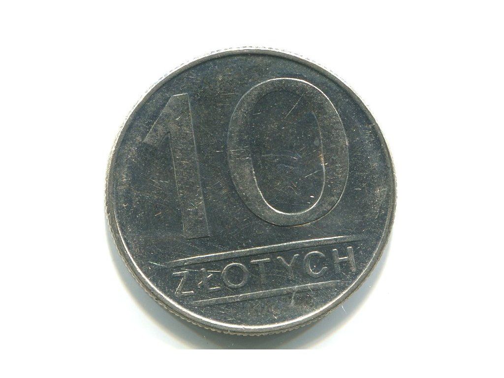 POLSKA. 10 złotych 1988.
