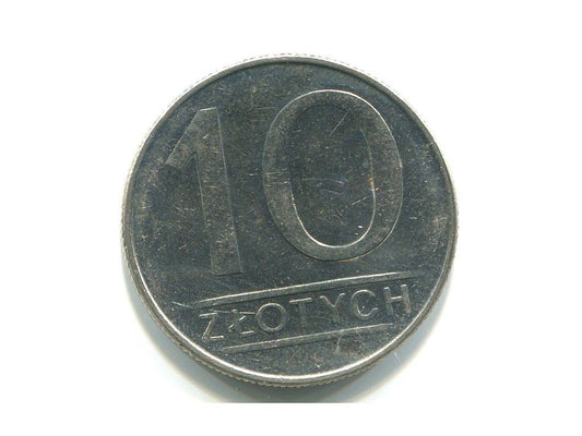 POLSKA. 10 złotych 1988.