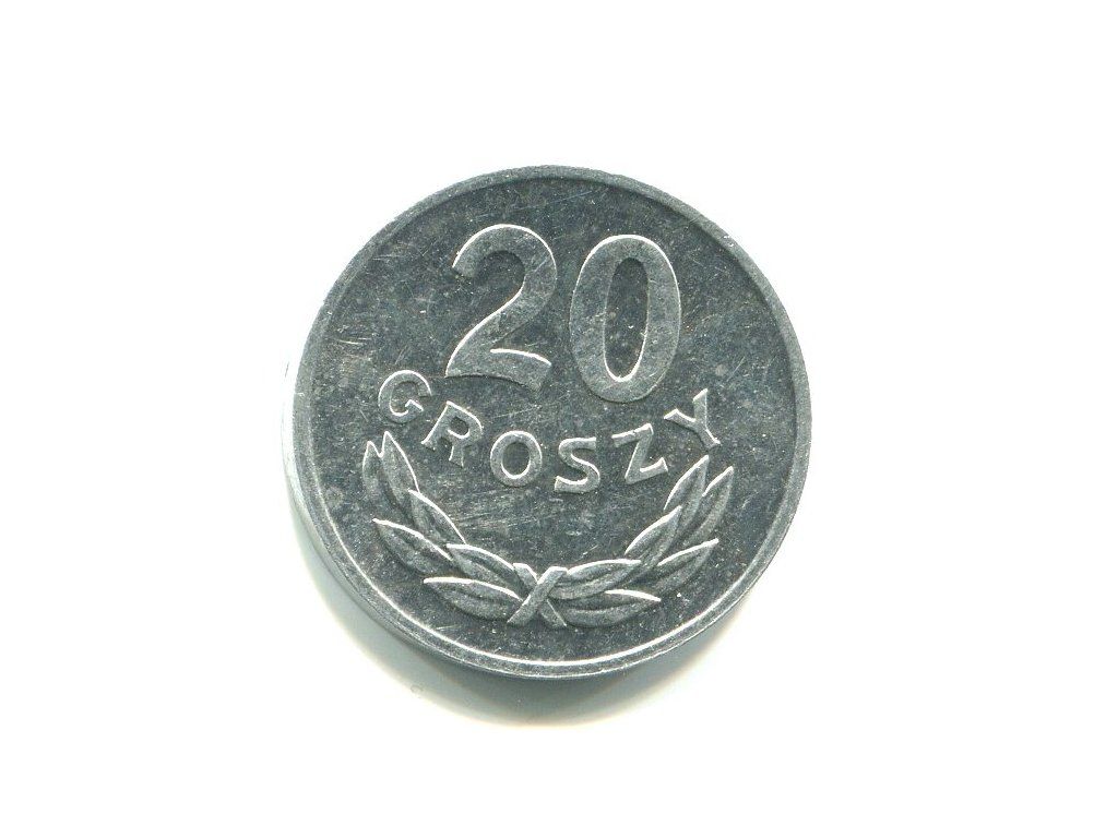 POLSKA. 20 groszy 1981.
