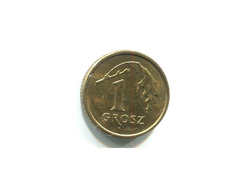 POLSKA. 1 grosz 1997.