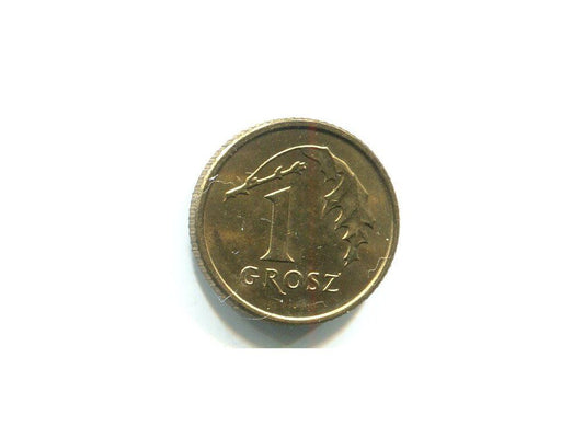 POLSKA. 1 grosz 1997.