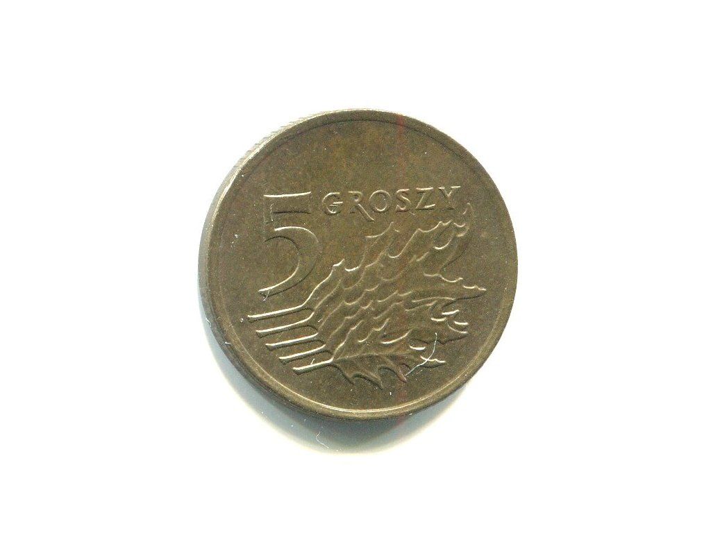 POLSKA. 5 groszy 1991.