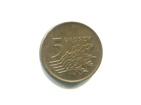 POLSKA. 5 groszy 1991.