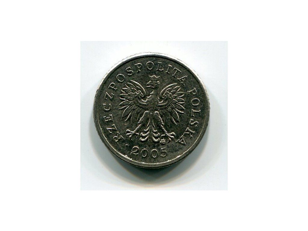 POLSKA. 10 groszy 2005.