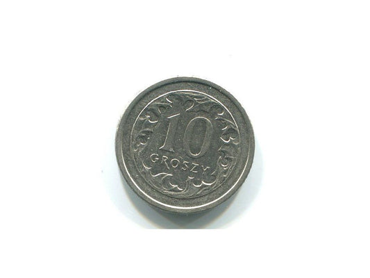 POLSKA. 10 groszy 2005.