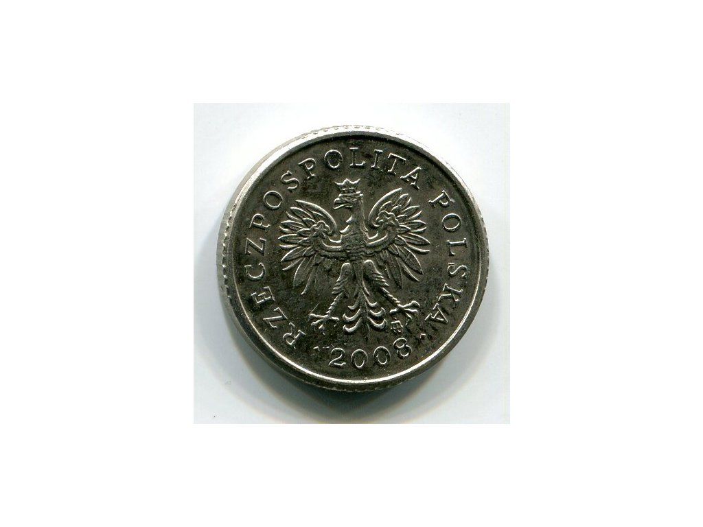POLSKA. 10 groszy 2008.