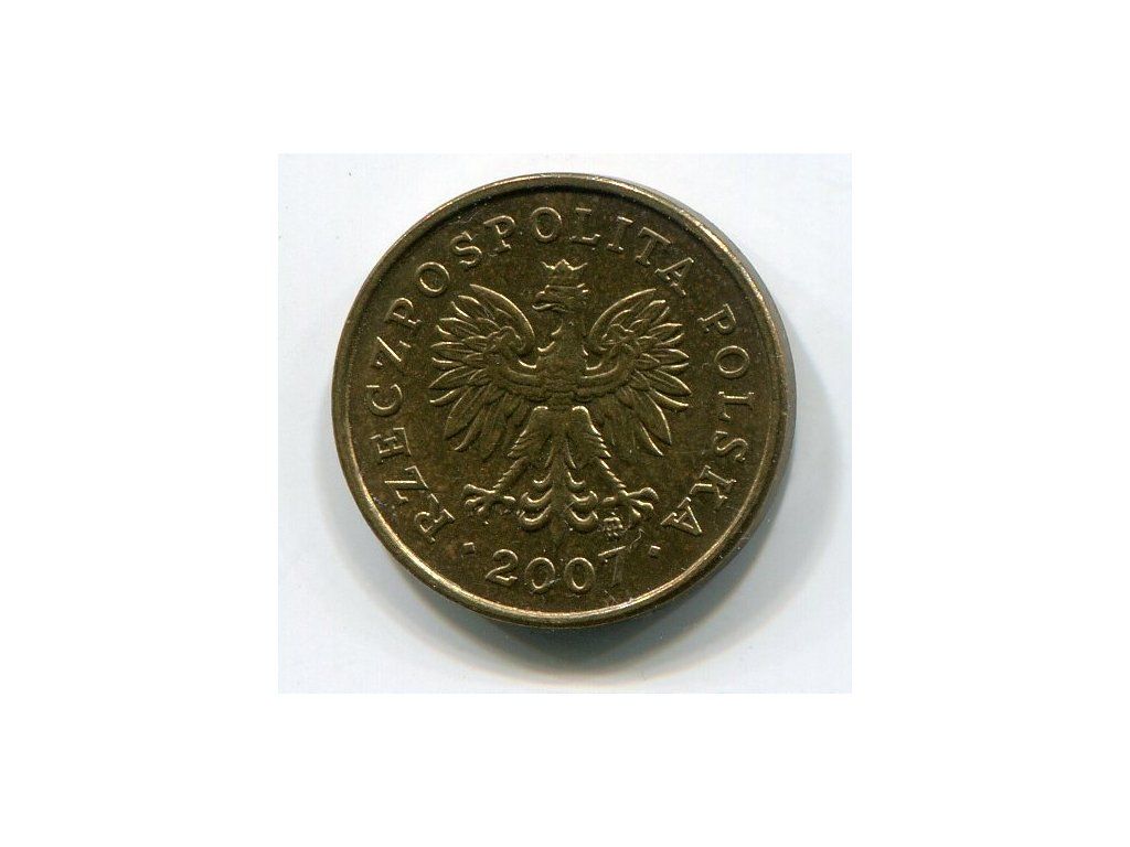 POLSKA. 2 grosze 2007.