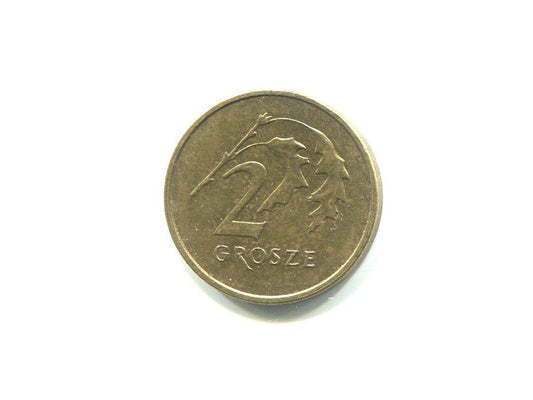 POLSKA. 2 grosze 2007.