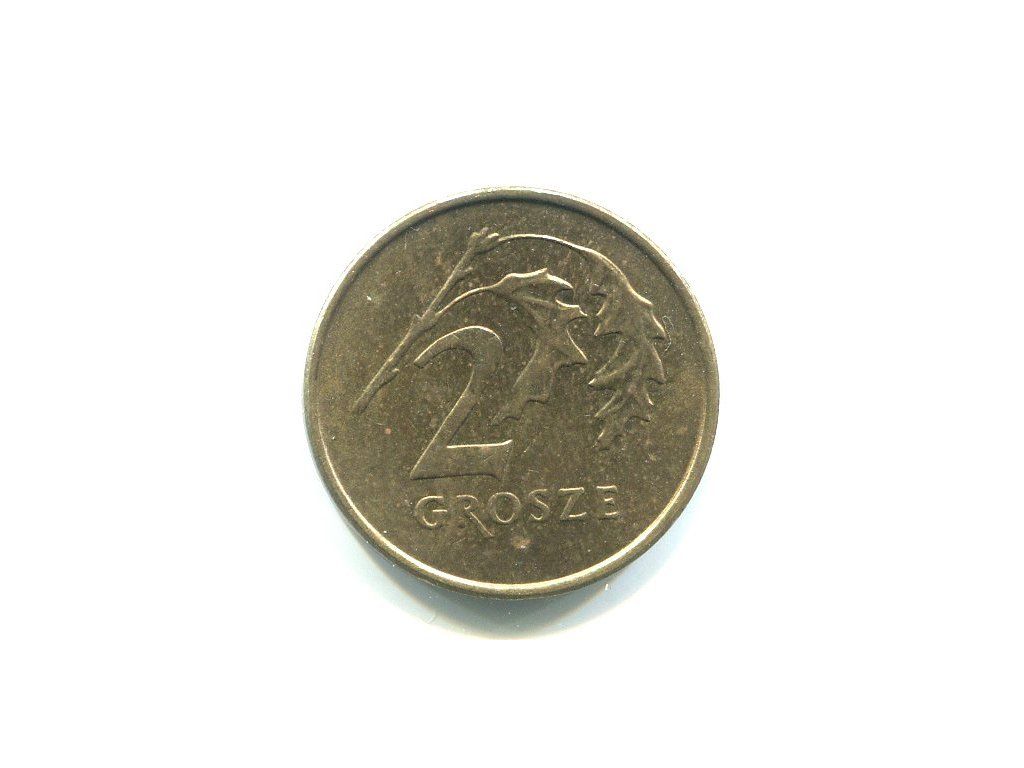 POLSKA. 2 grosze 1998.