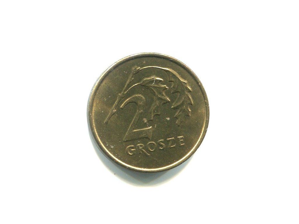 POLSKA. 2 grosze 1997.