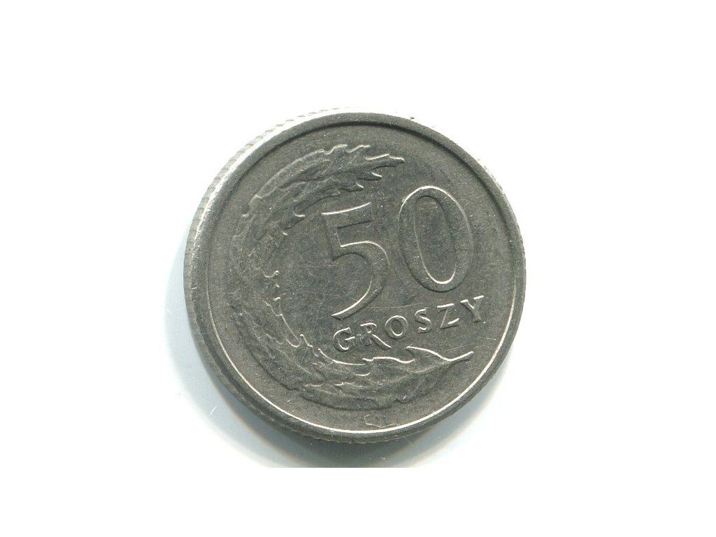 POLSKA. 50 groszy 1992.