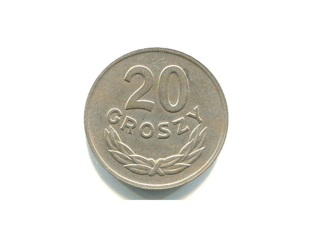 POLSKA. 20 groszy 1949. Cu+NI.