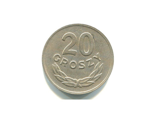 POLSKA. 20 groszy 1949. Cu+NI.