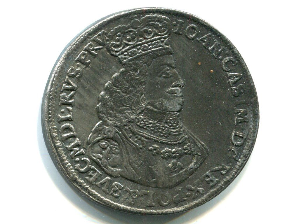 POLSKA. Jan II Kazimierz. Tolar 1651. Elbląg. REPLIKA.