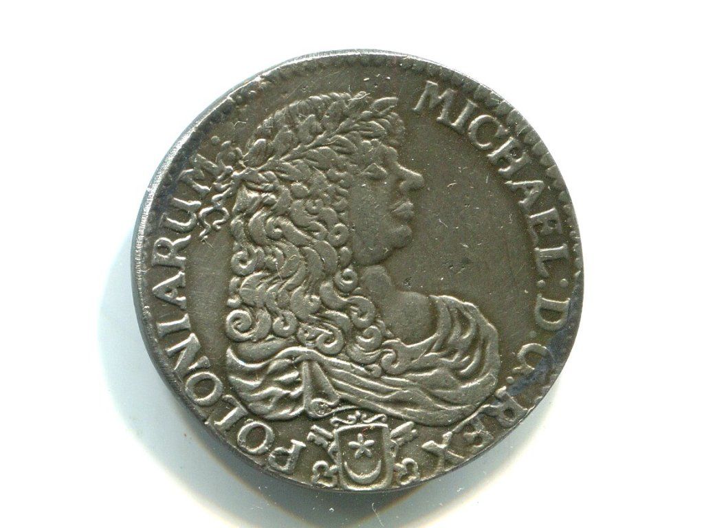 POLSKA. Michał Korybut. 1/3 tolara 1671. REPLIKA.