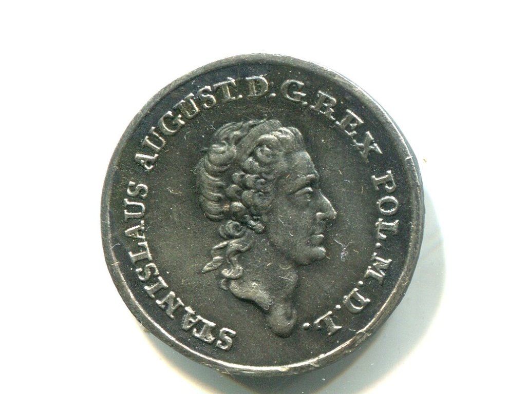 POLSKA. Stanisław Korybut. 1/4 tolara 1771. REPLIKA.