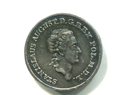 POLSKA. Stanisław Korybut. 1/4 tolara 1771. REPLIKA.