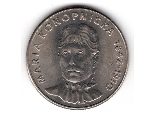POLSKA. 20 złotych 1978. Konopnicka.