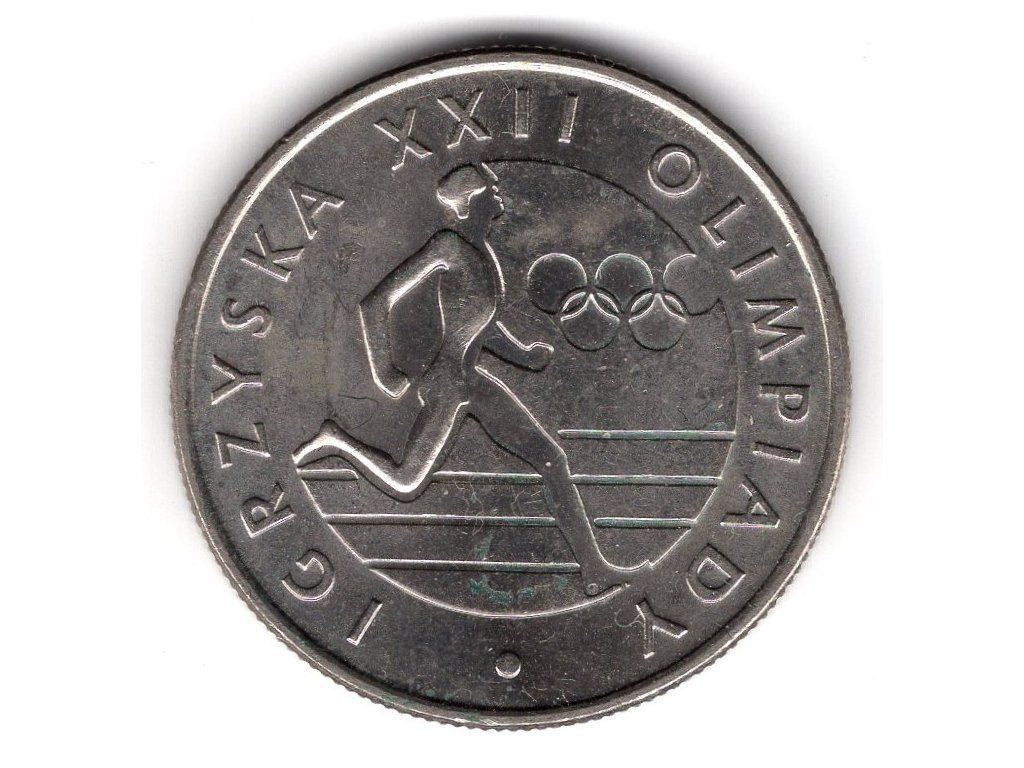 POLSKA. 20 złotych 1980. Igrzyska XXII. Olimpiada.