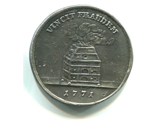 POLSKA. Stanisław August Poniatowski. Proof 1/2 tolara 1771. REPLIKA.