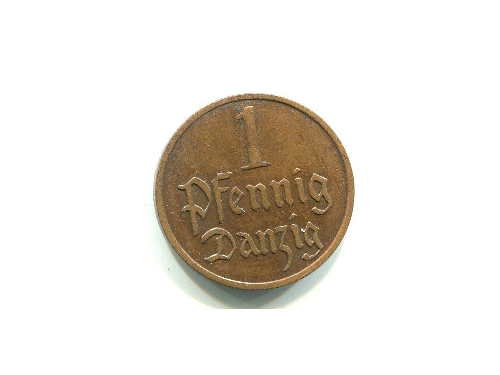 DANZYG / Gdańsk. 1 fenig 1923.