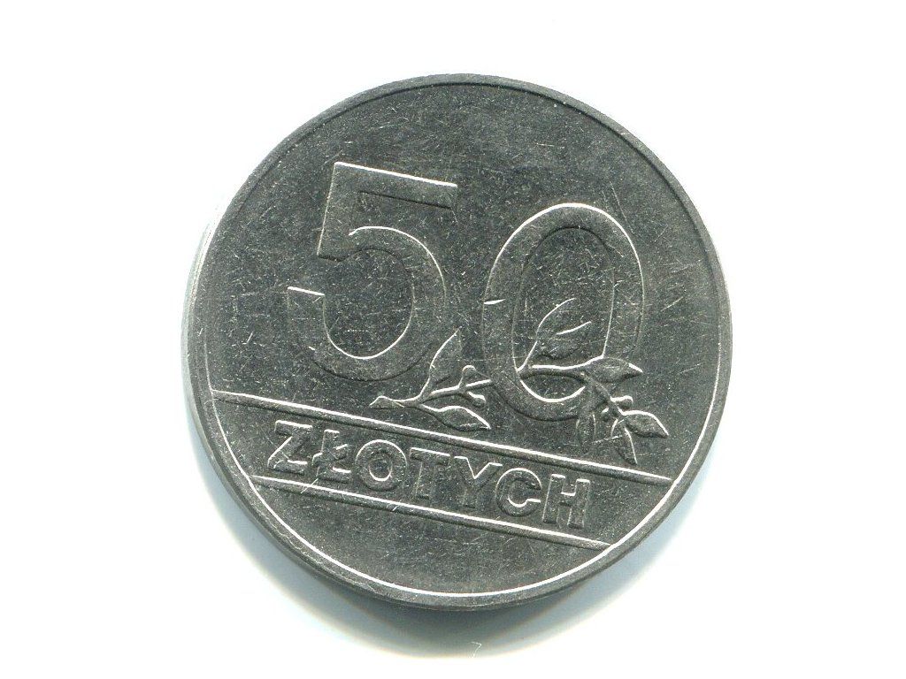 POLSKA. 50 złotych 1990.