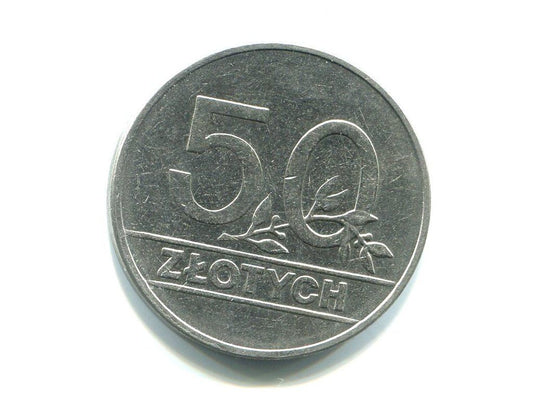 POLSKA. 50 złotych 1990.