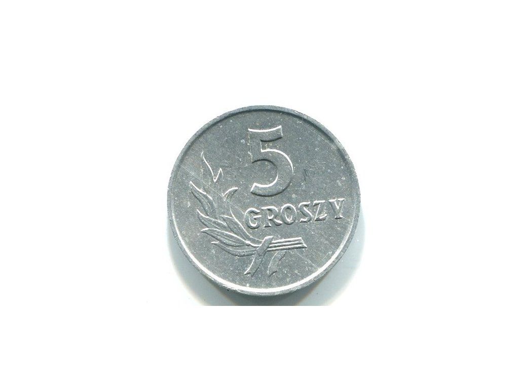POLSKA. 5 groszy 1968.