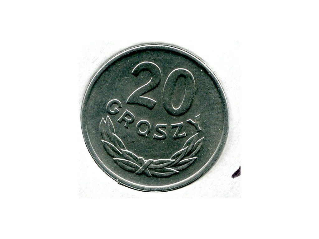POLSKA. 20 groszy 1949. Al.