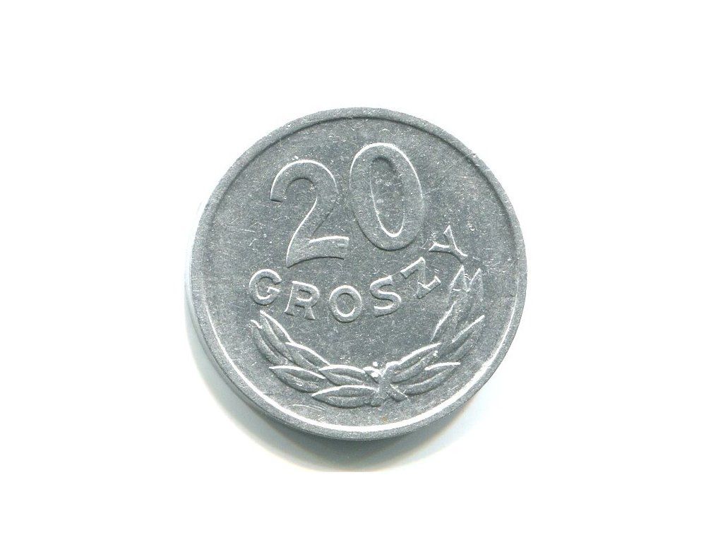POLSKA. 20 groszy 1967.