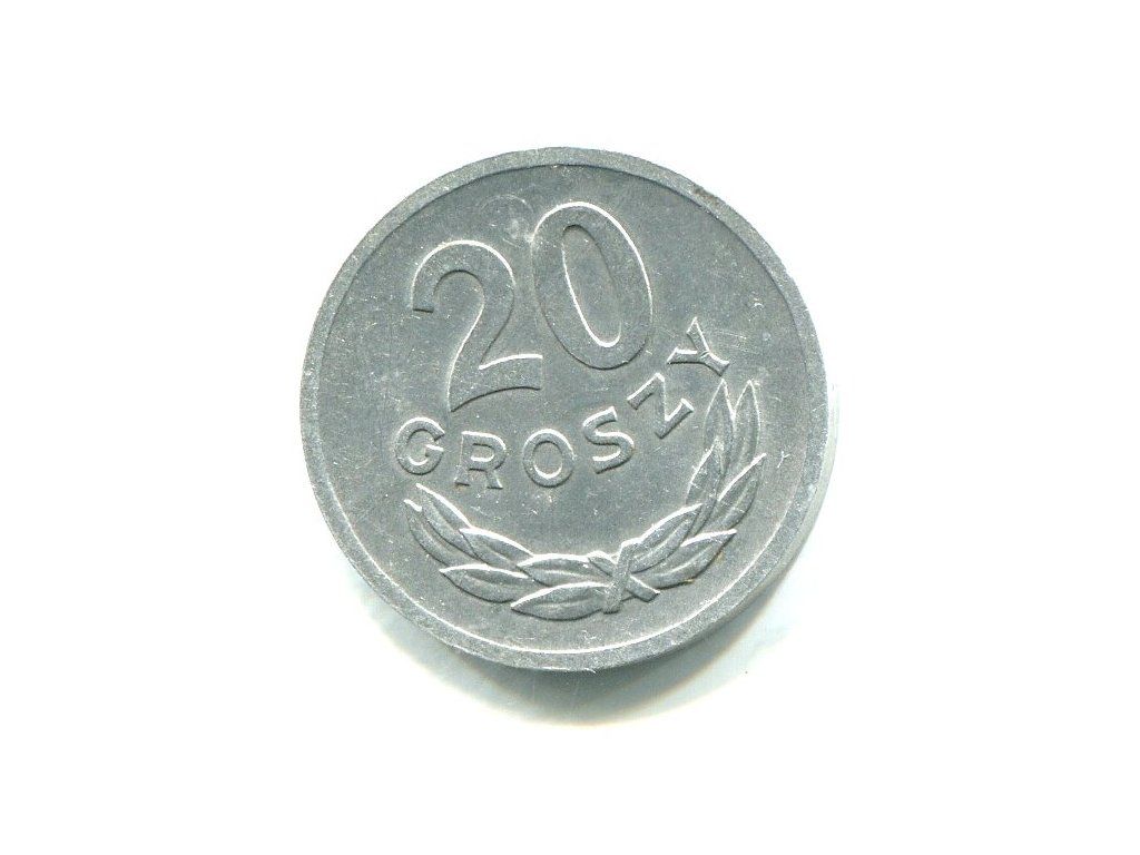 POLSKA. 20 groszy 1970.