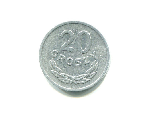 POLSKA. 20 groszy 1975.