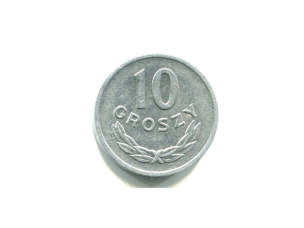 POLSKA. 10 groszy 1965.