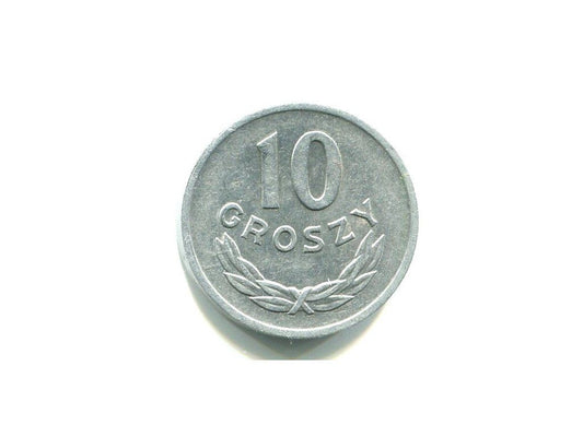 POLSKA. 10 groszy 1965.