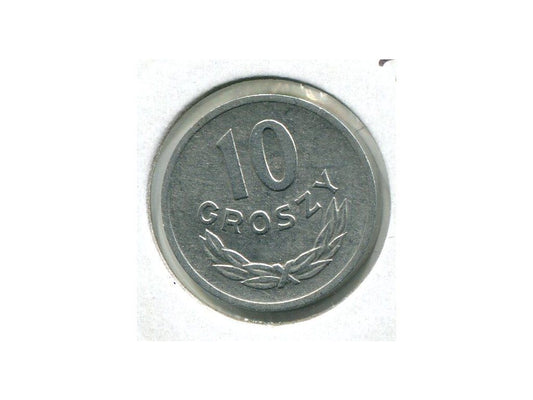 POLSKA. 10 groszy 1968.