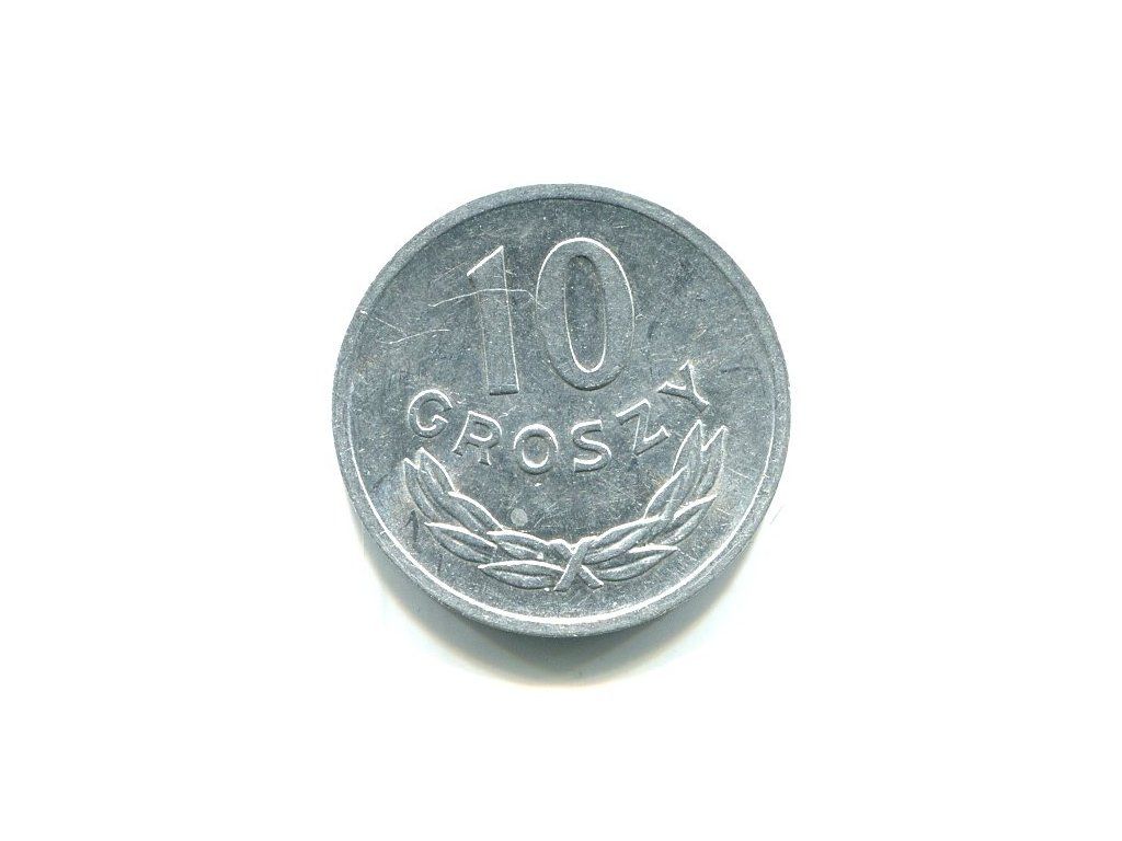 POLSKA. 10 groszy 1974.