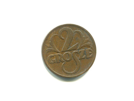 POLSKA. 2 grosze 1937.