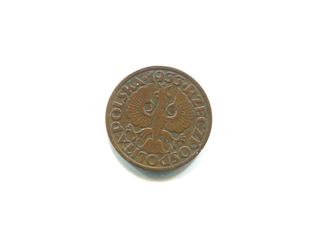 POLSKA. 1 grosz 1933.