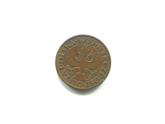 POLSKA. 1 grosz 1933.