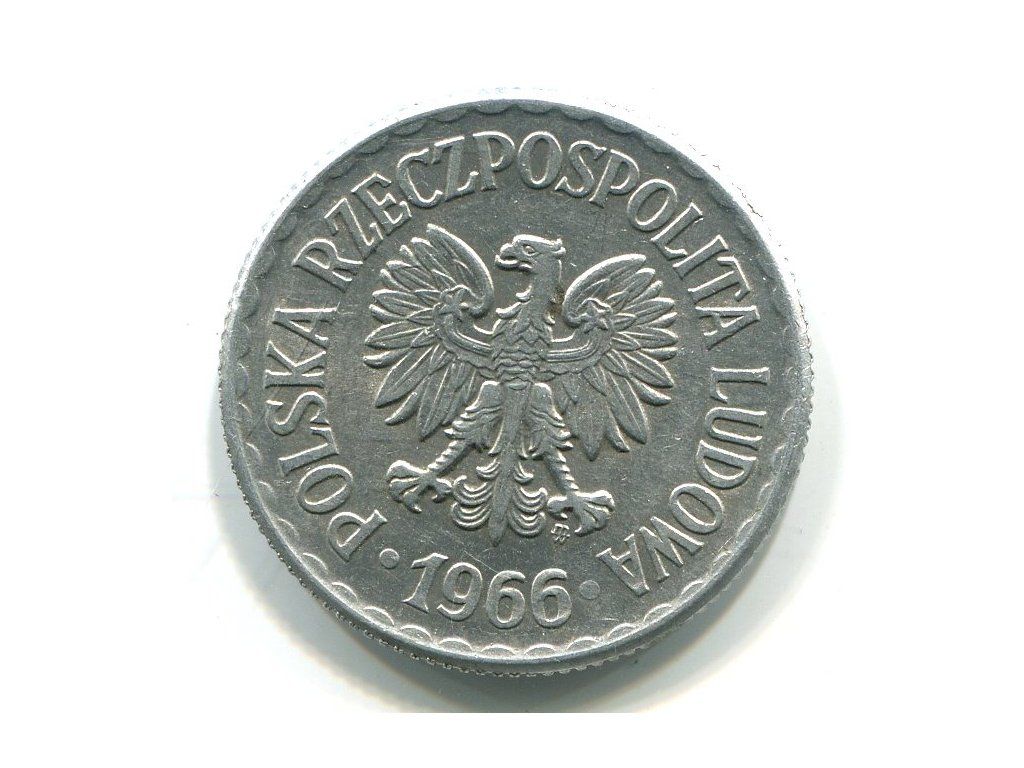 POLSKA. 1 złoty 1966.