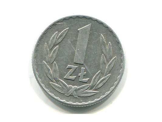 POLSKA. 1 złoty 1966.