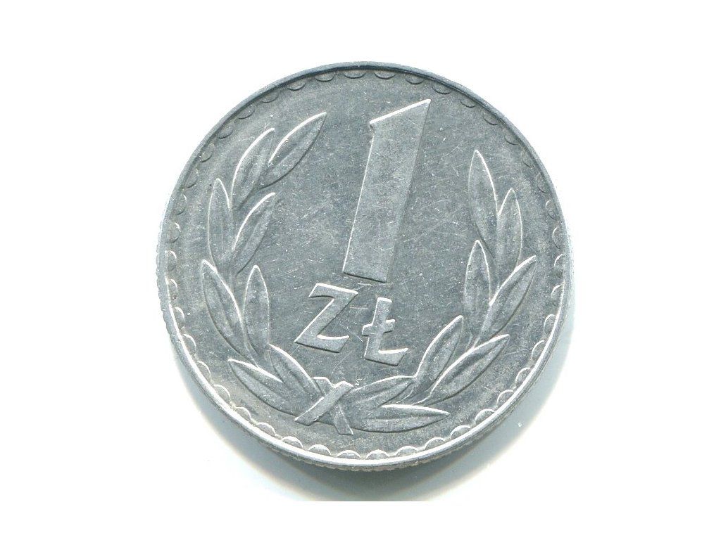 POLSKA. 1 złoty 1980.