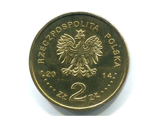 POLSKA. 2 złote 2014. Kanonizacja Jana Pawła II. .